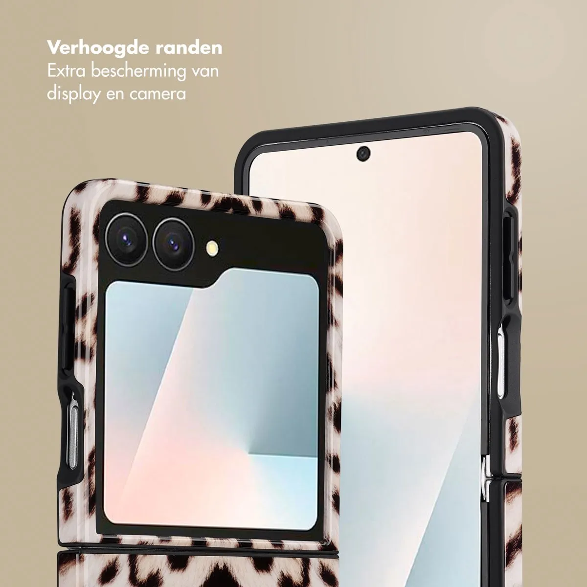 Selencia Hoesje Samsung Galaxy Z Flip 7 - Wild Leo