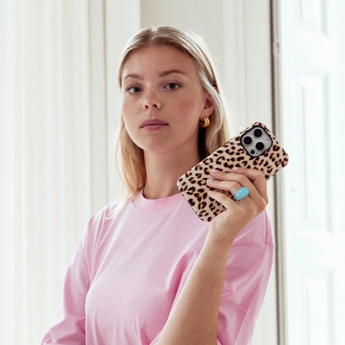 Selencia Hoesje Samsung Galaxy Z Flip 7 - Wild Leo