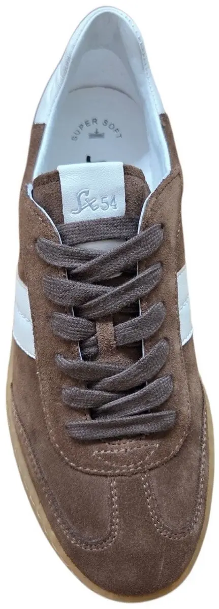 Sioux Tedroso-Da-717 Dames Sneaker - 38 - Bruin - afbeelding 4 van 6
