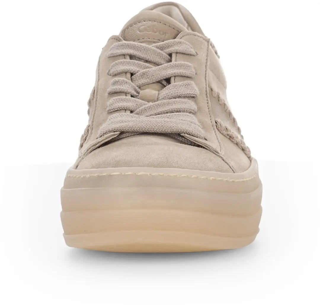 Gabor Dames Sneakers 83.353 14 - 42 - Zand - afbeelding 2 van 6