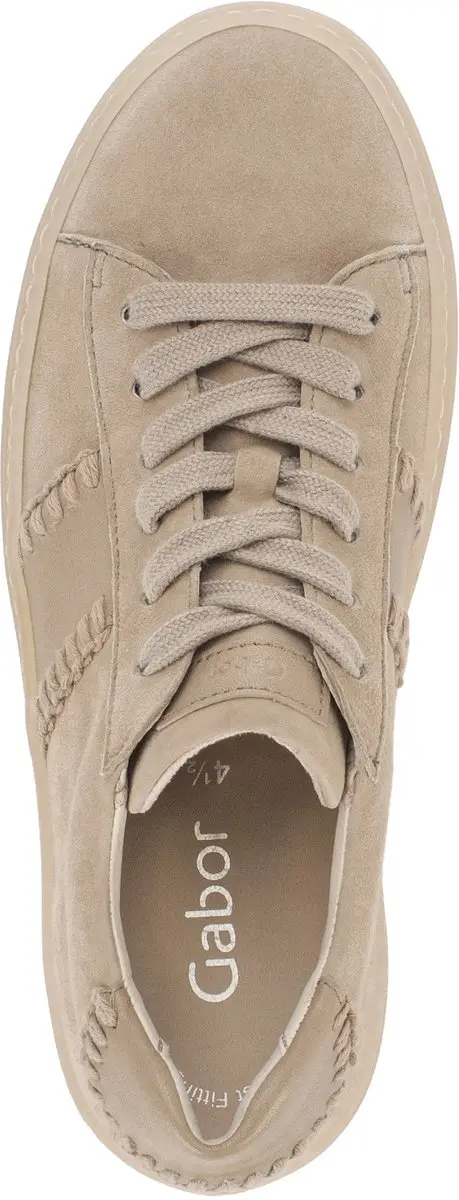 Gabor Dames Sneakers 83.353 14 - 42 - Zand - afbeelding 3 van 6
