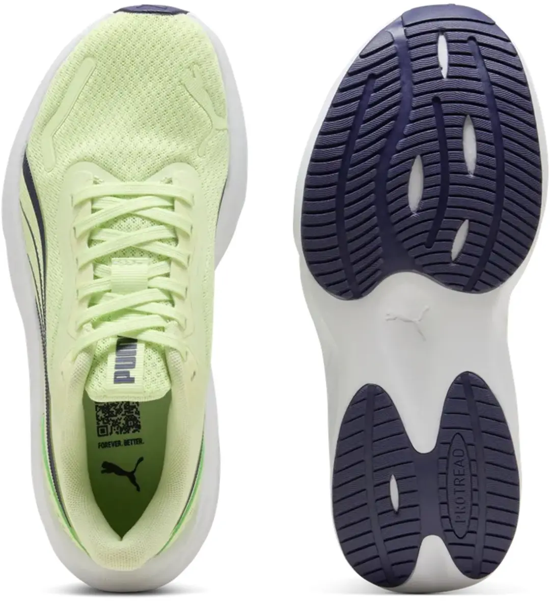 PUMA Pounce Lite Jr 401512 12 Sportschoenen - 38 - Apple Spritz/Deep Plum - afbeelding 6 van 6