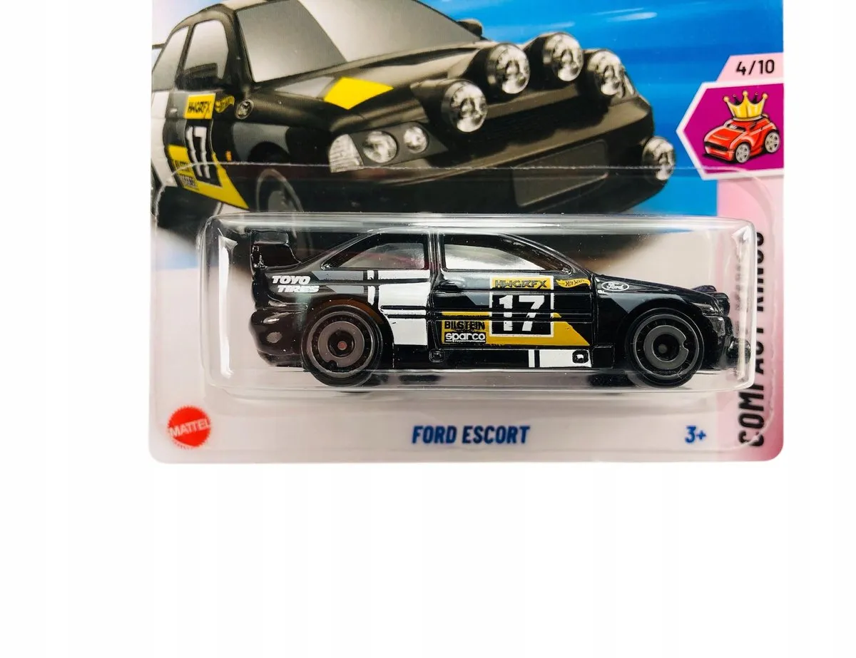 Hot Wheels 2025 Ford Escort JBB17 1:64 modelauto