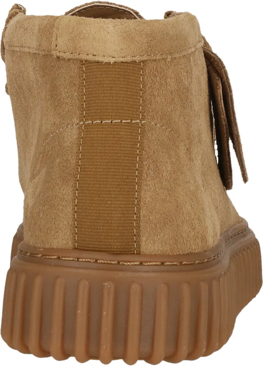 Clarks Torhill Hi Heren Veterschoenen - Camel - Maat 41.5 - afbeelding 5 van 6