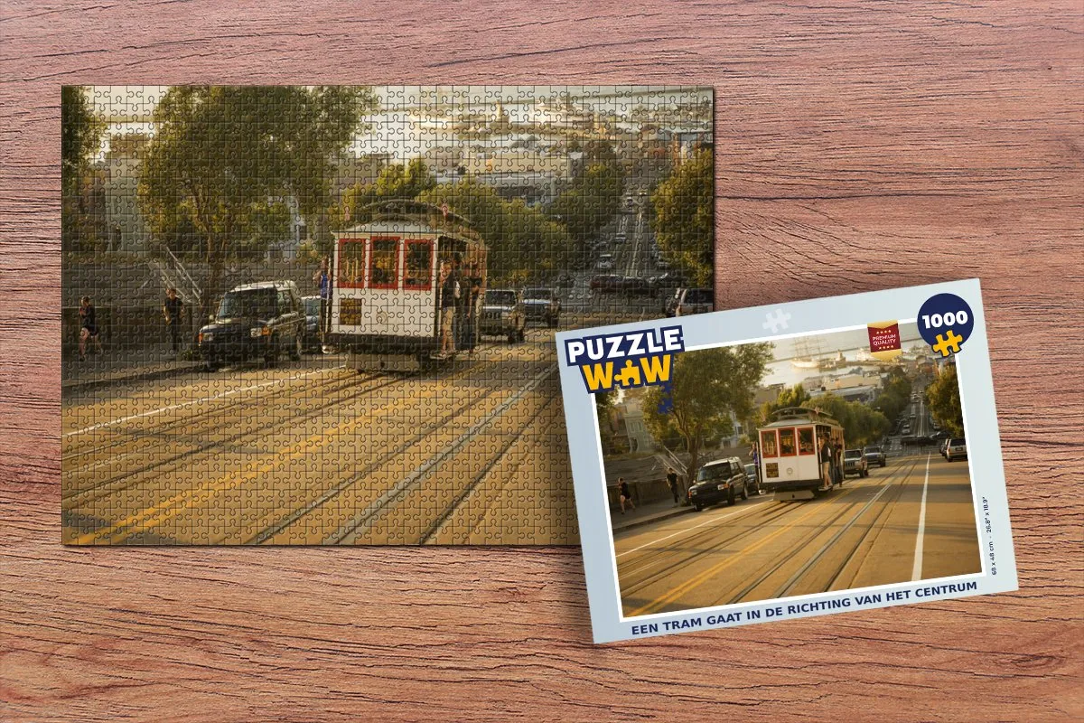 PuzzleWow Legpuzzel 1000 Stuks Multicolor - MPN 6017002024082