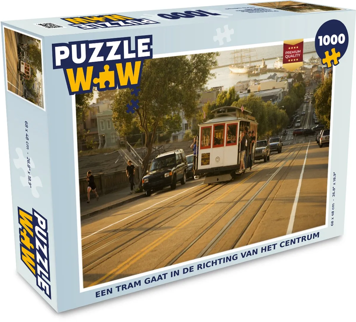 PuzzleWow Legpuzzel 1000 Stuks Multicolor - MPN 6017002024082