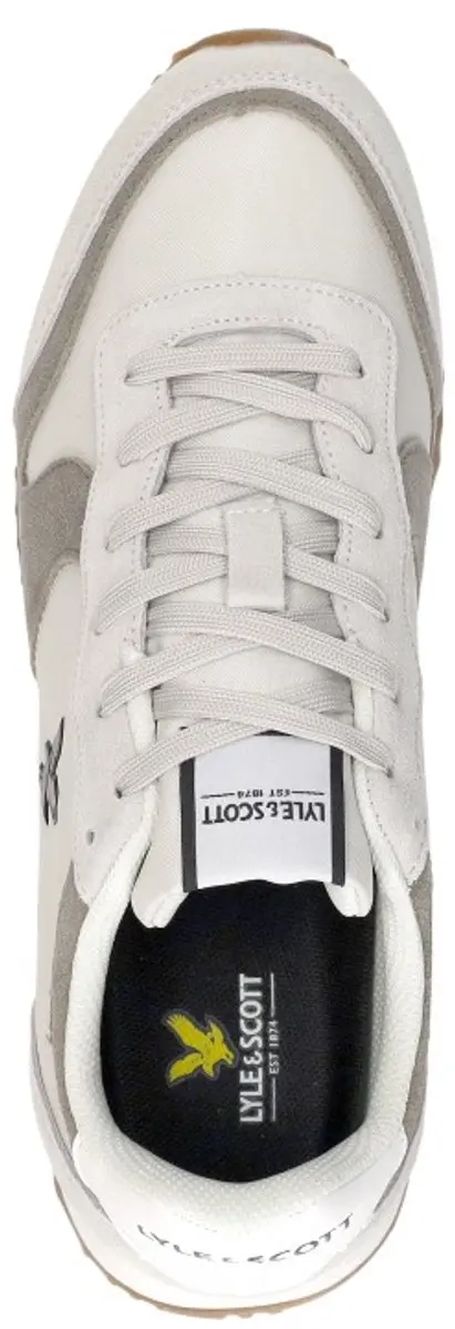 Lyle & Scott Leno Sneakers Laag - beige - Maat 46 - afbeelding 5 van 6
