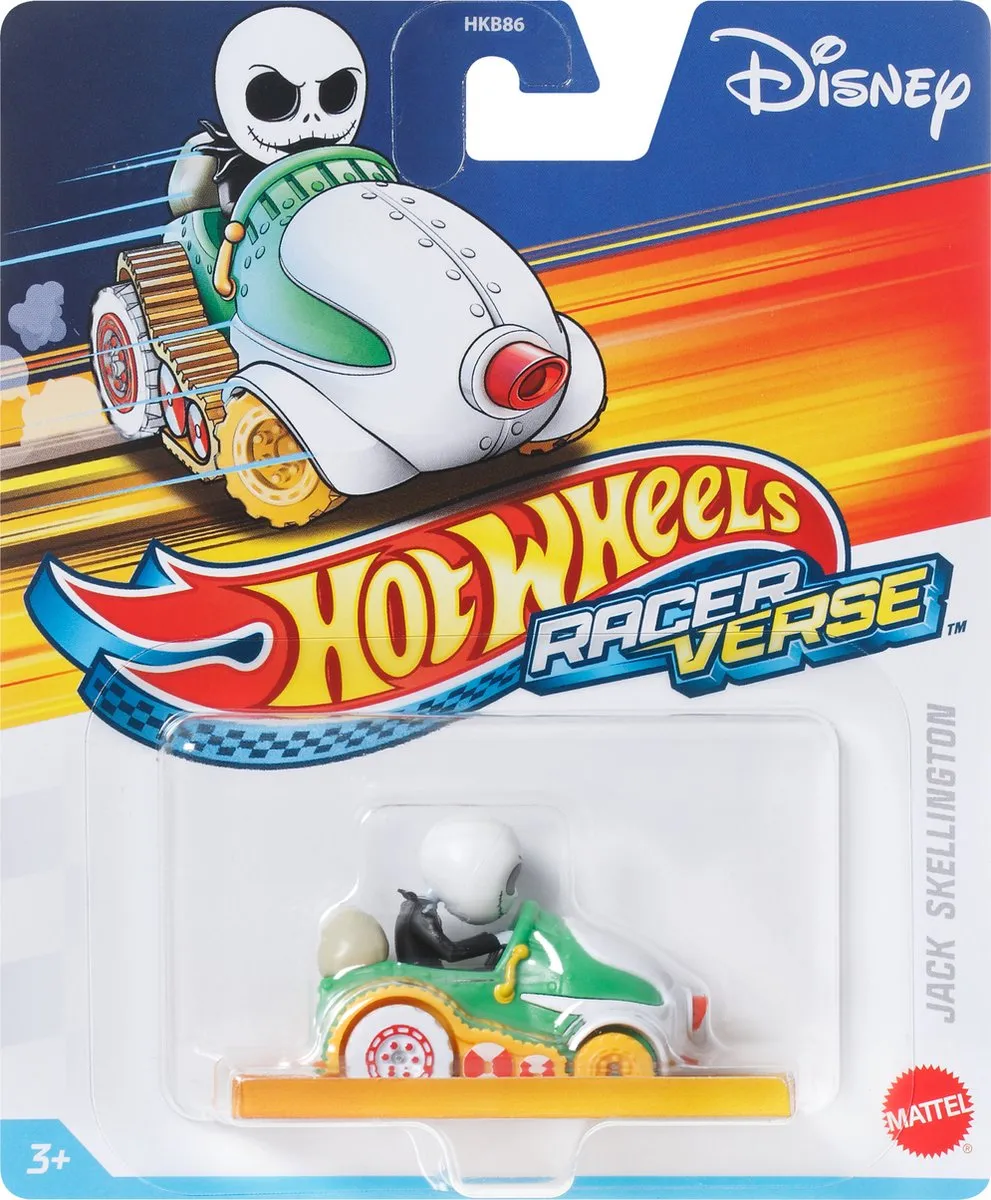 Hot Wheels Jack Skellington Racer Verse Raceauto 1:64 HKC03