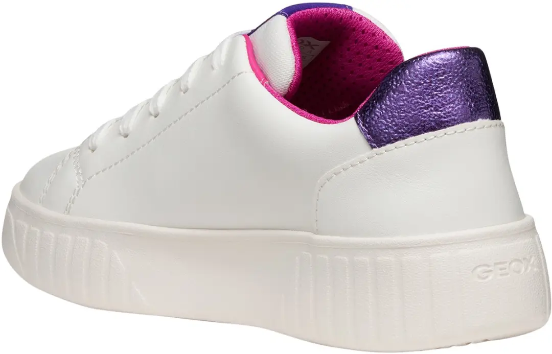 Mikiroshi Synth.Lea lage veterschoenen voor kinderen