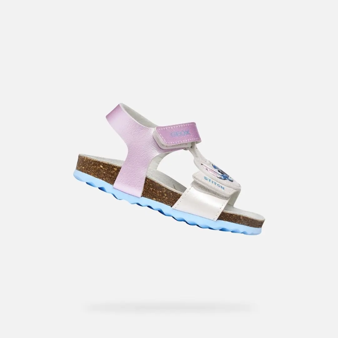 GEOX SANDAL CHALKI PEUTERMEISJES Sandalen