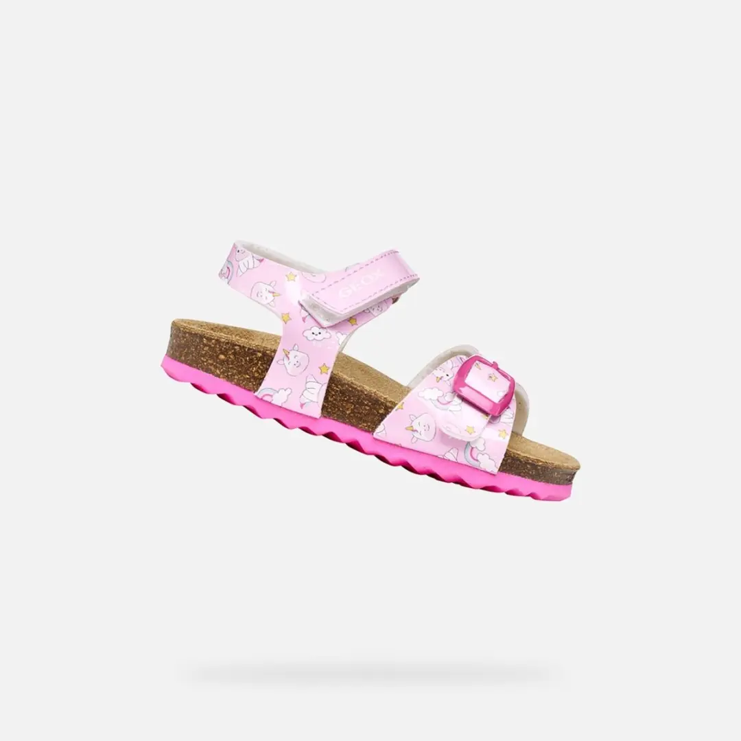 GEOX SANDAL CHALKI PEUTERMEISJES Sandalen