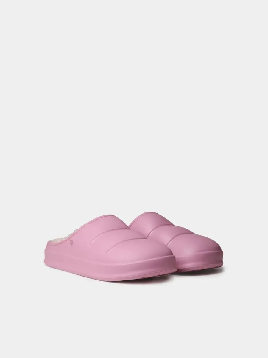 Zachte, gevoerde rubberen slippers voor dames