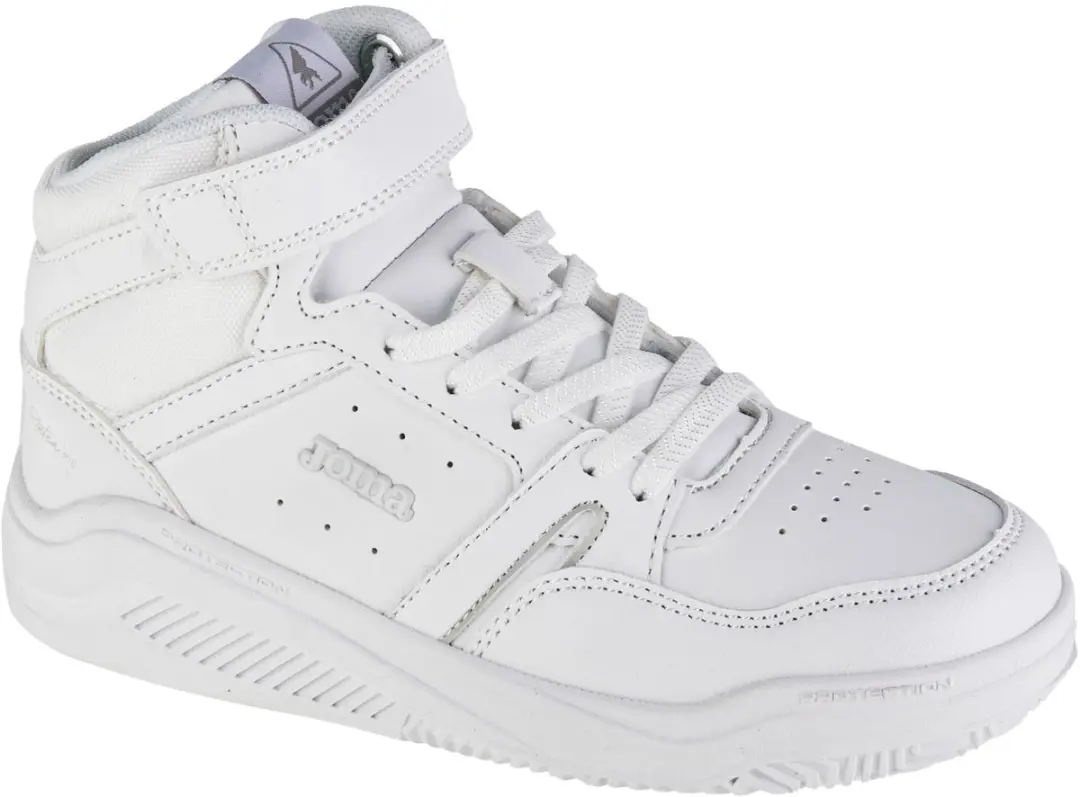Joma Platea Mid Jr 24 JPLAMS, voor meisje, Wit, Sneakers, maat: 32