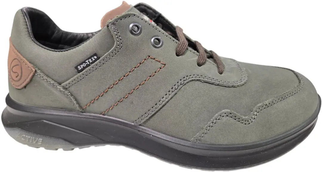 Grisport GRI 44101 Green 09 Sneakers Nubuck Groen Heren