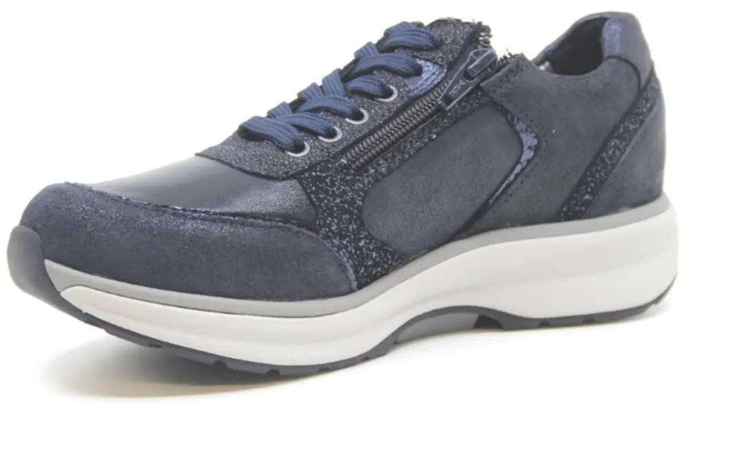 Xsensible Georgia Wijde Fit Schoen 37 - Blauw - afbeelding 2 van 6