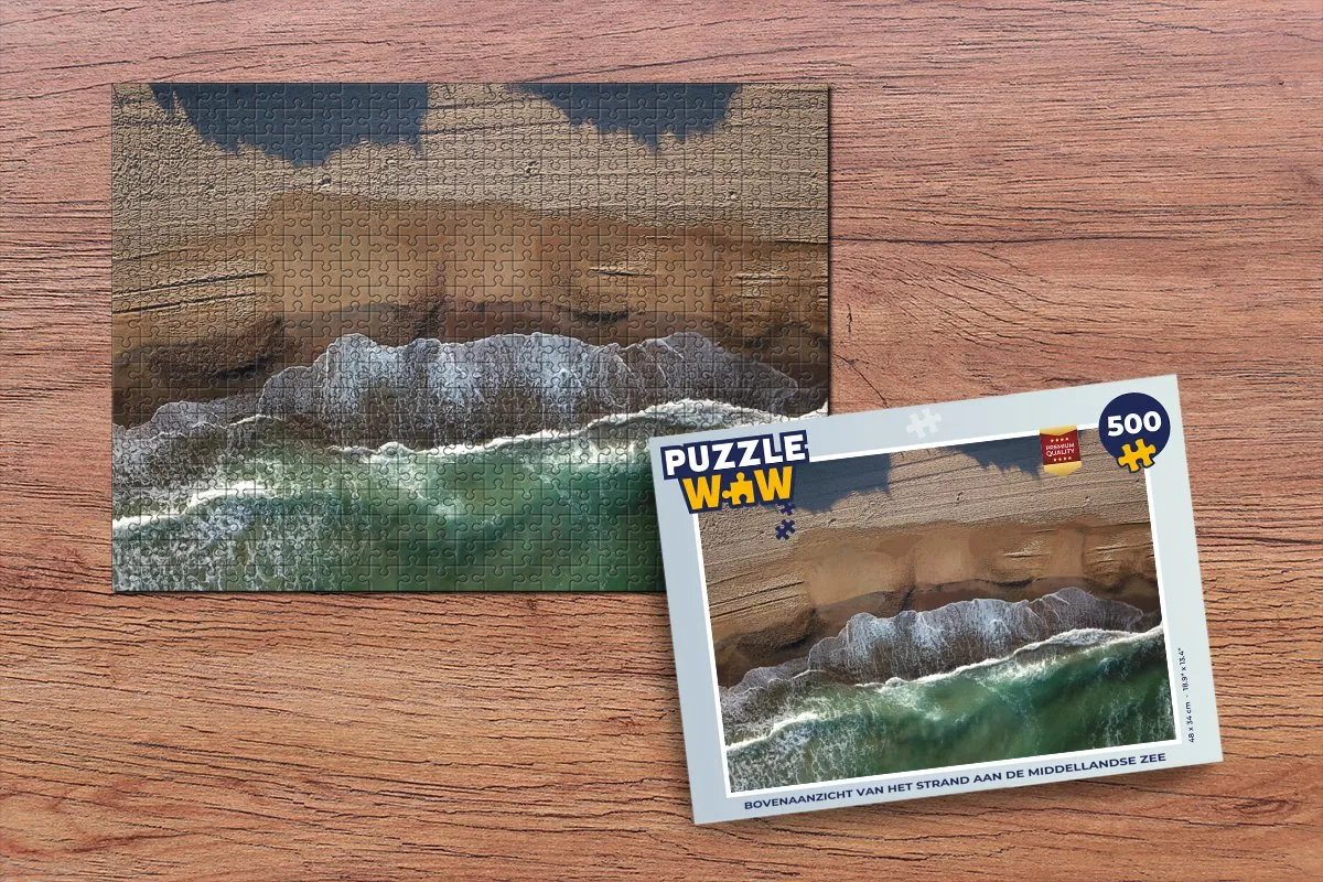 PuzzleWow Legpuzzel 500 Stuks Multicolor
