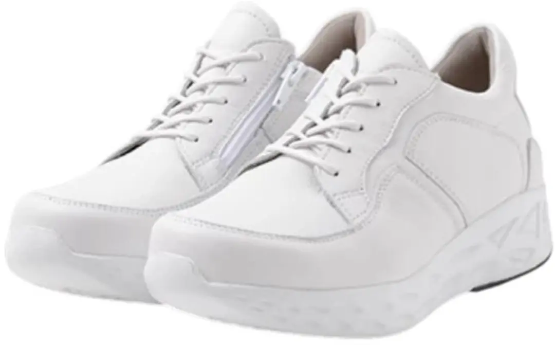 Wolky Bounce Sneakers - Wit Leer - afbeelding 2 van 6