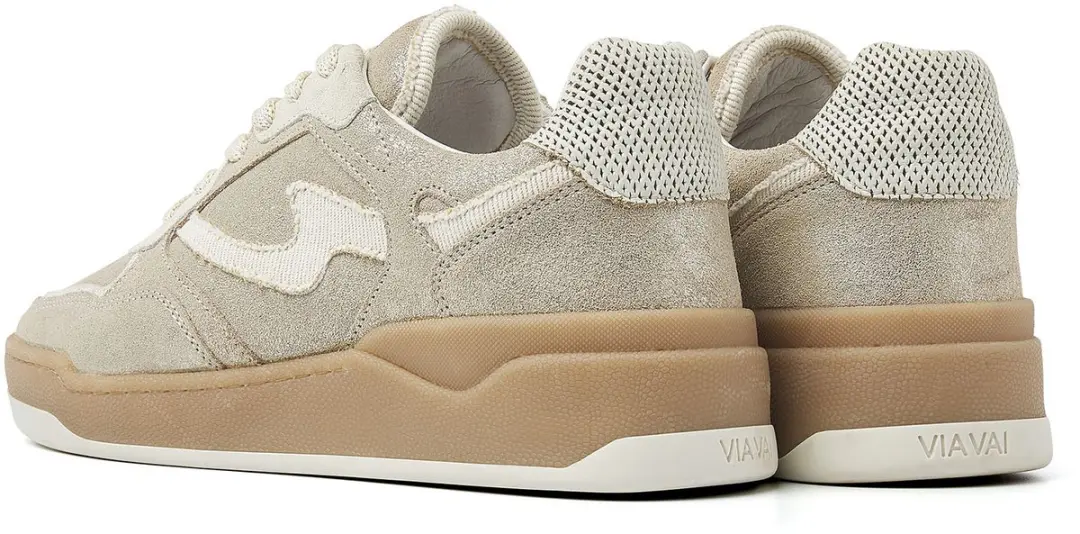 VIA VAI Sam Levi Lage Sneakers 42 - Beige/Wit - afbeelding 5 van 6