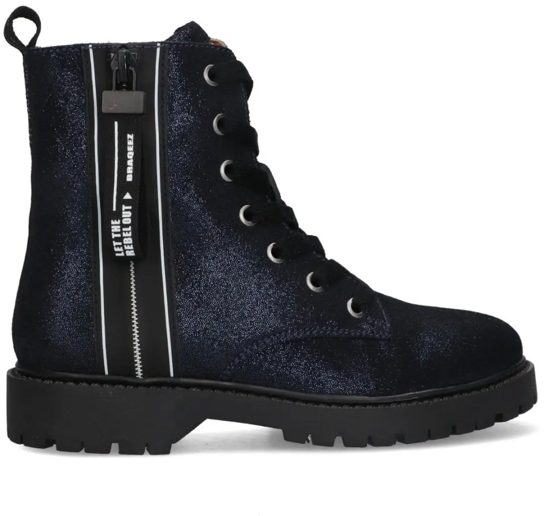 Braqeez 425771-928 Meisjes Biker Boots