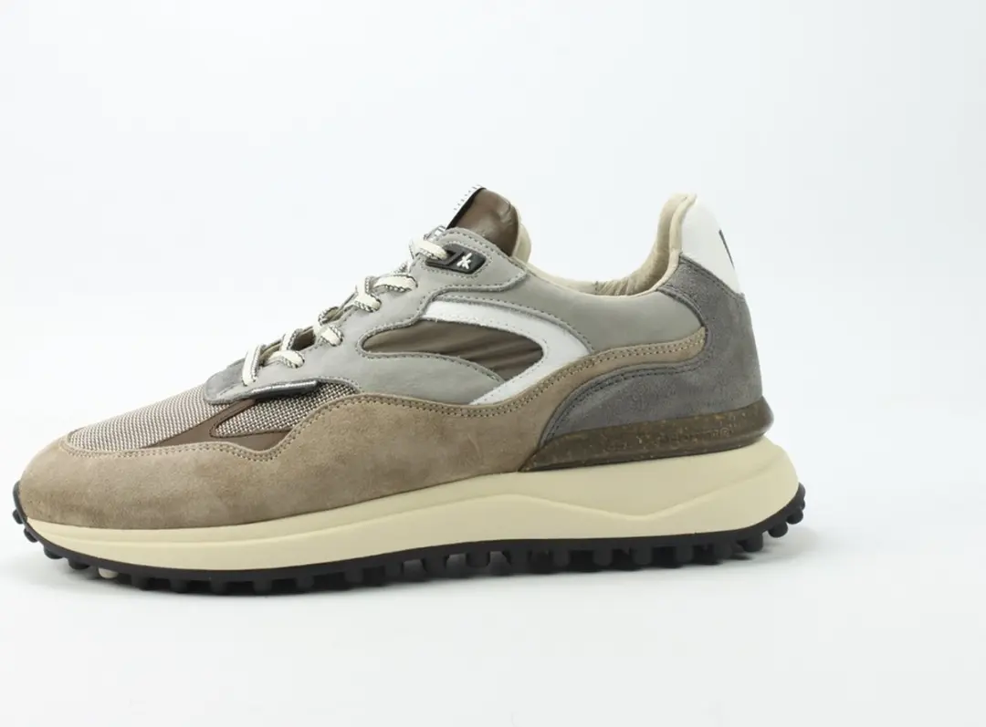 Floris van Bommel NOPPI 18.31 Lage Sneakers - Taupe 46 - afbeelding 3 van 6