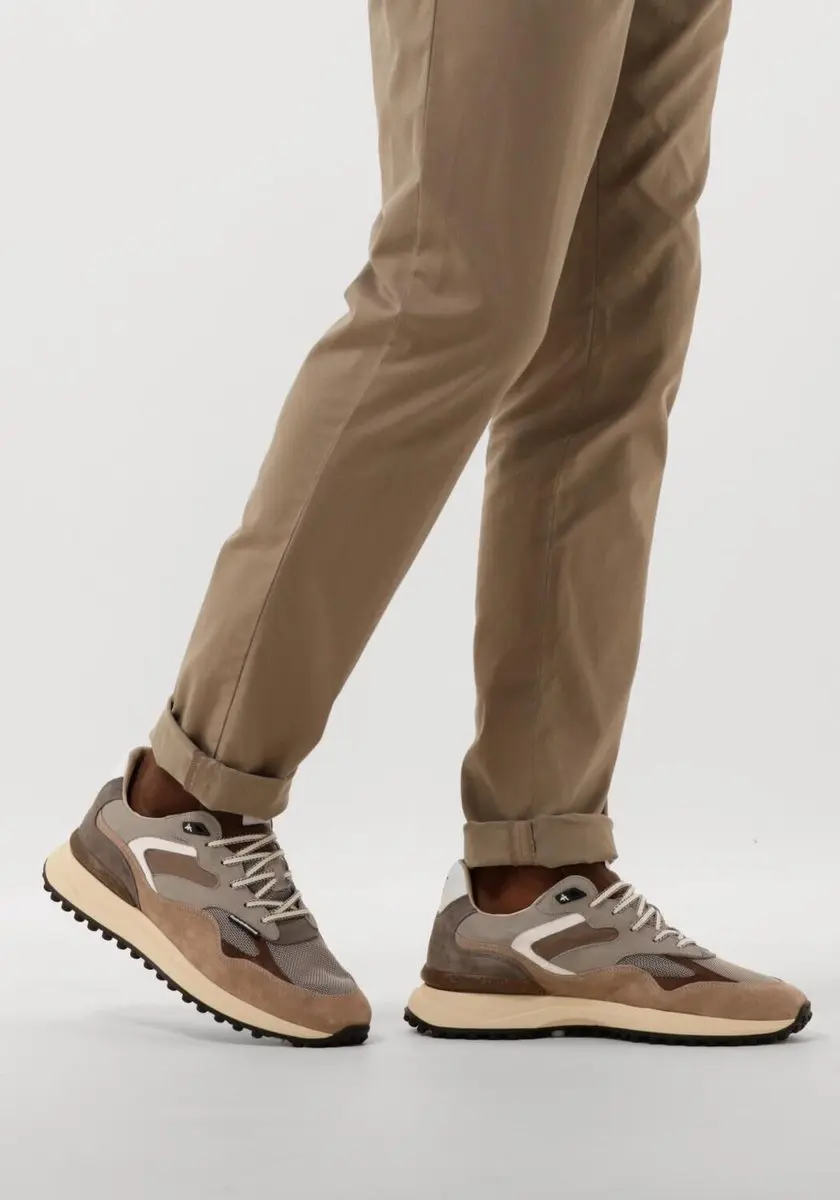 Floris van Bommel NOPPI 18.31 Lage Sneakers - Taupe 46 - afbeelding 4 van 6