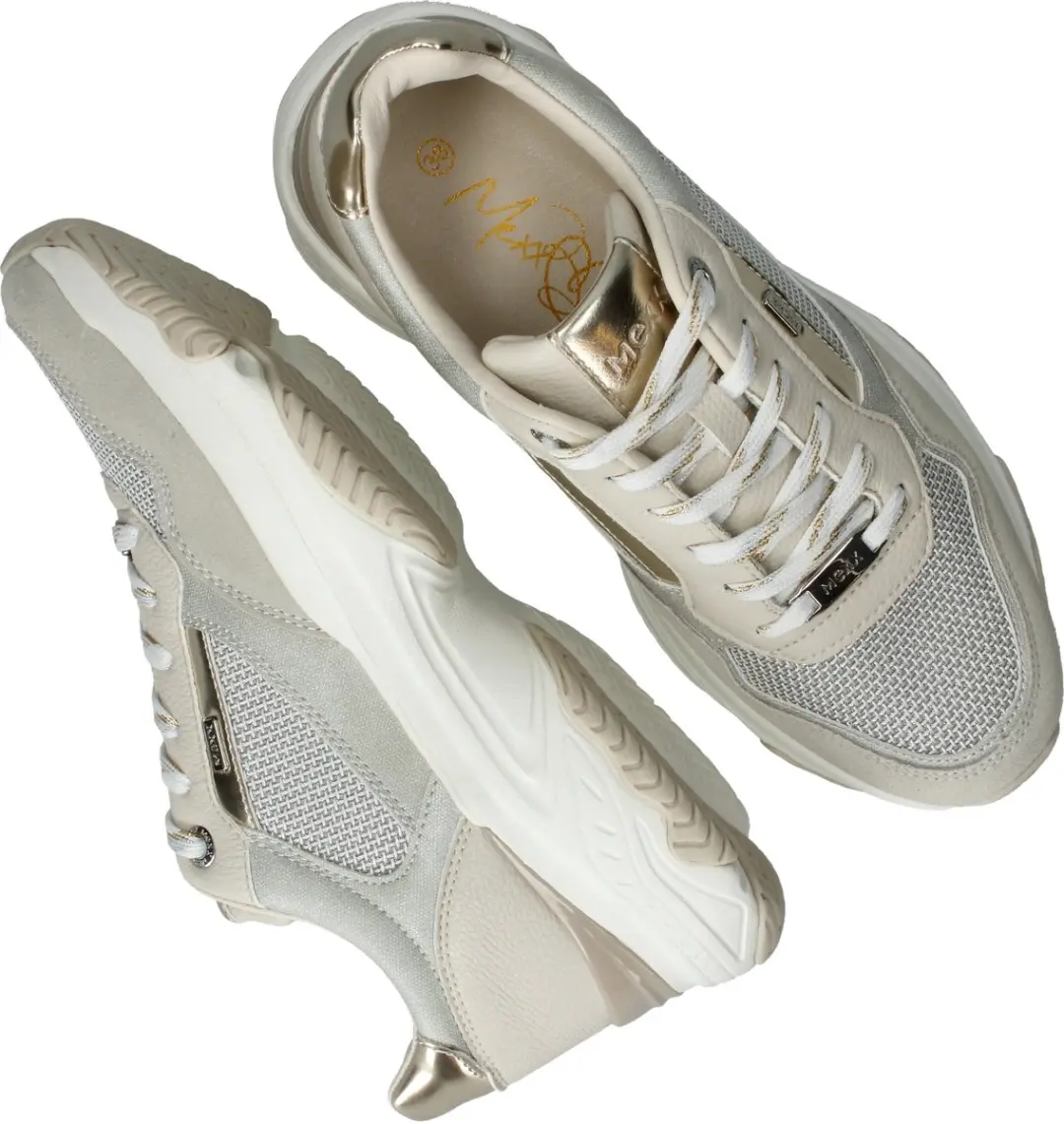 Mexx Sneaker Radja Pax Beige Dames - Maat 38 - afbeelding 6 van 6