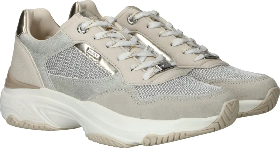 Mexx Sneaker Radja Pax Beige Dames - Maat 38 - afbeelding 4 van 6