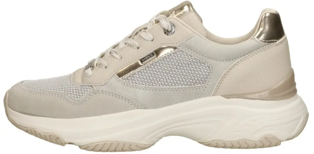 Mexx Sneaker Radja Pax Beige Dames - Maat 38 - afbeelding 2 van 6