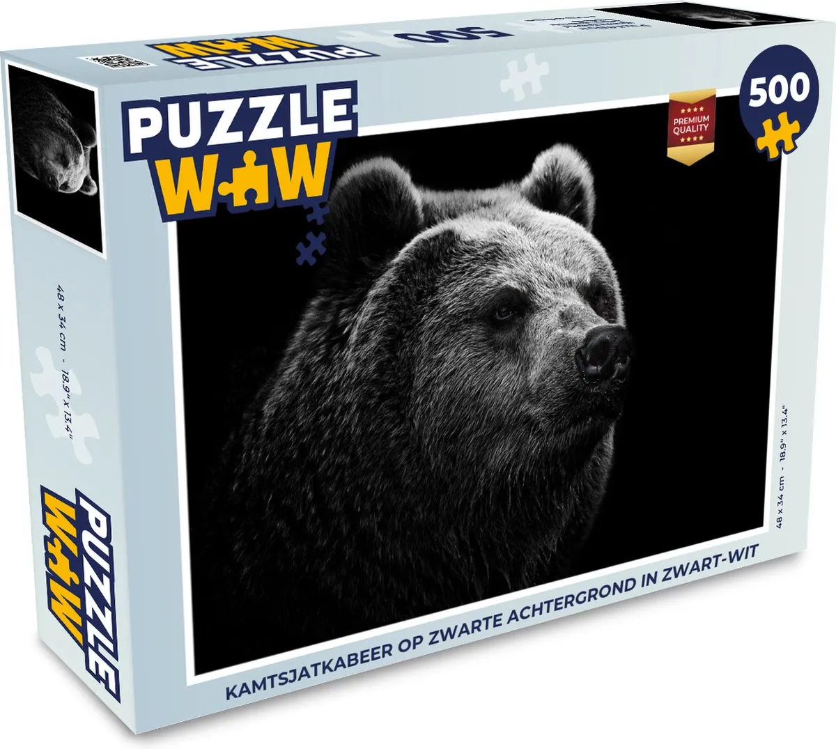 PuzzleWow Kamtsjatkabeer Legpuzzel 500 Stuks