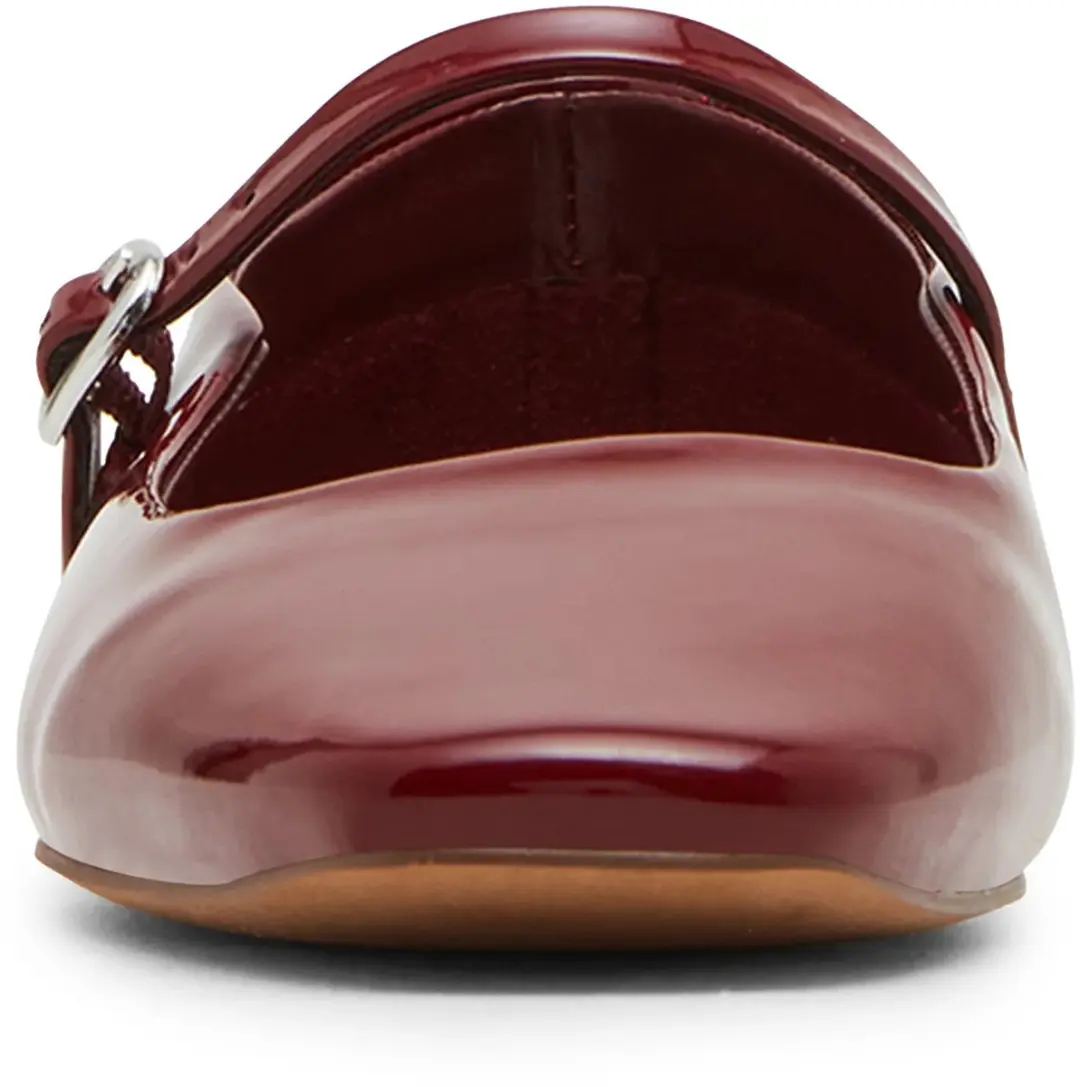 Steve Madden Maple Ballerina's - Wine/Patent - 38