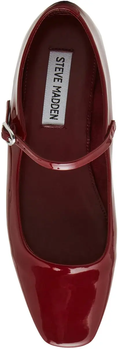 Steve Madden Maple Ballerina's - Wine/Patent - 38