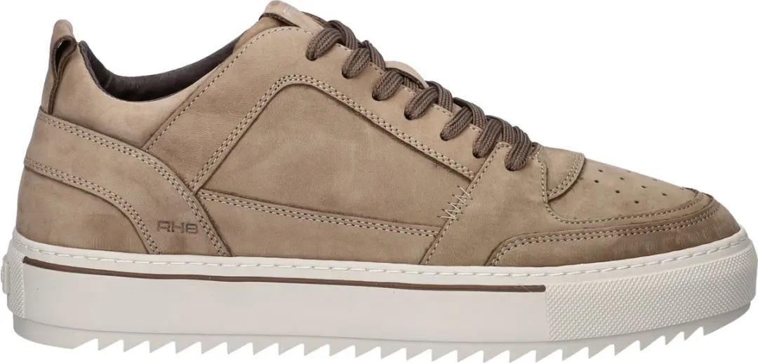 Rehab Creon Nub 4700 Taupe Sneakers Taupe Nubuck Heren