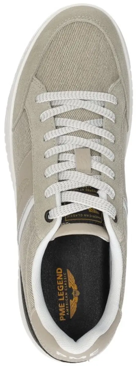 PME Legend Grummer Veterschoenen - Beige - Maat 42 - afbeelding 4 van 6