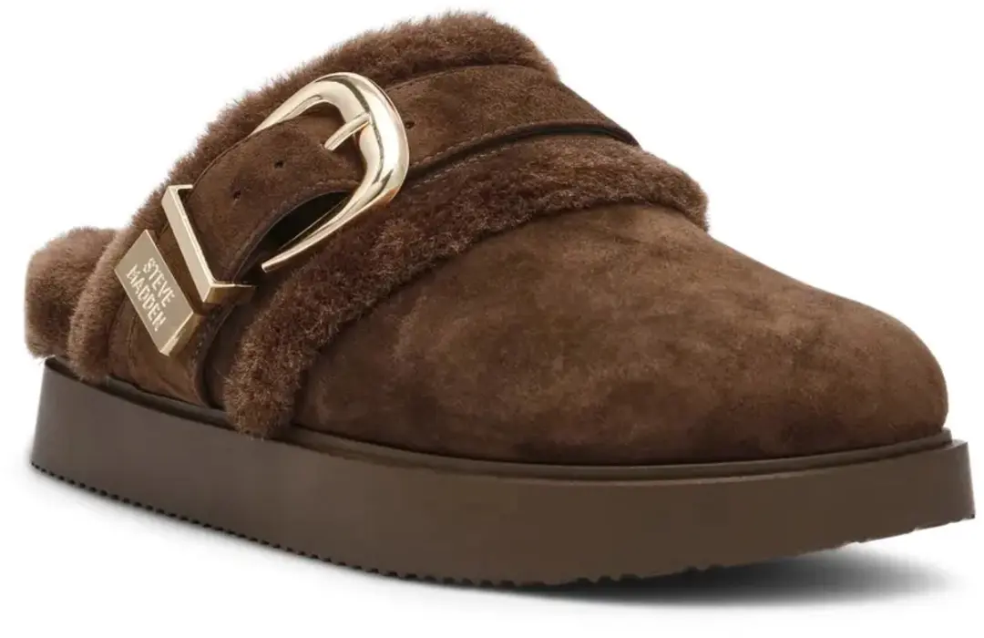 Steve Madden Cozy|Up Damesslippers 38 - Bruin - afbeelding 4 van 6