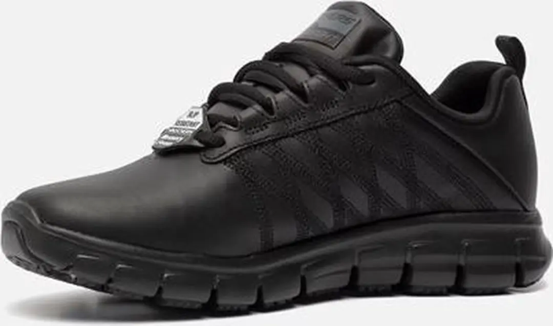 Skechers Work Relaxed Fit Dames Sneakers - Zwart - afbeelding 6 van 6