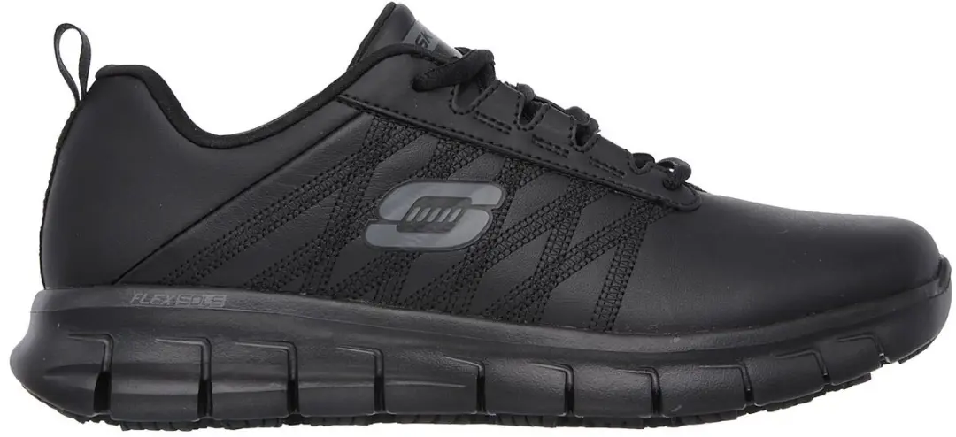 Skechers Work Relaxed Fit Dames Sneakers - Zwart - afbeelding 3 van 6