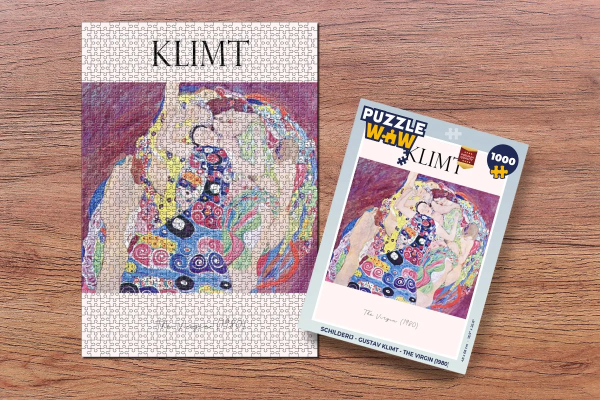 PuzzleWow Gustav Klimt The Virgin Legpuzzel 1000 Stuks - Multicolor