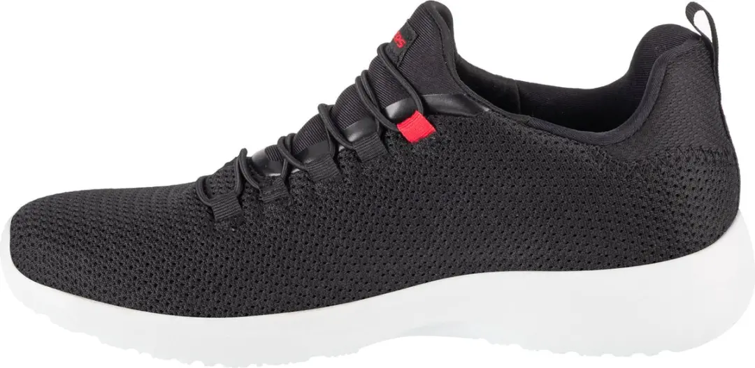 Skechers DYNAMIGHT Sneakers - Zwart/Rood - Maat 45 - afbeelding 4 van 6