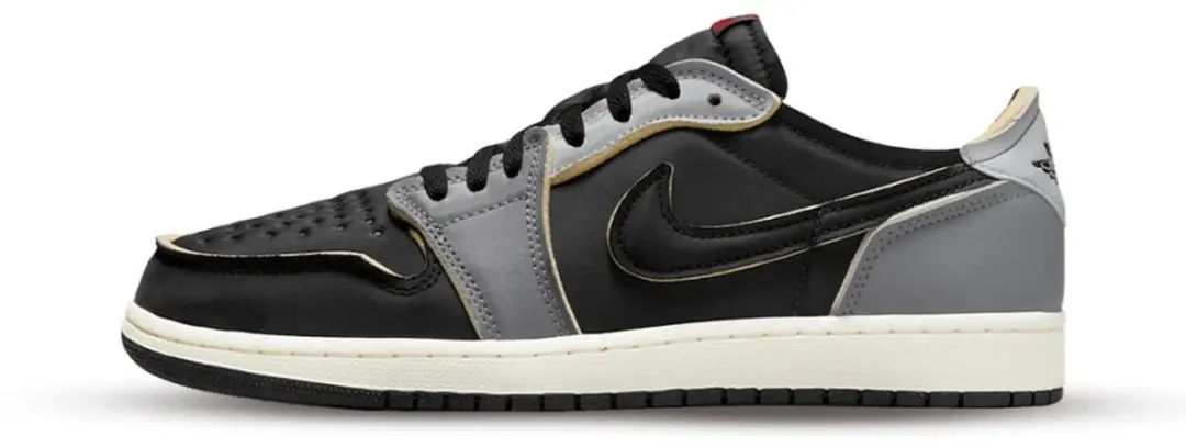 Jordan 1 Low OG EX 'Black Smoke Grey' maat 45