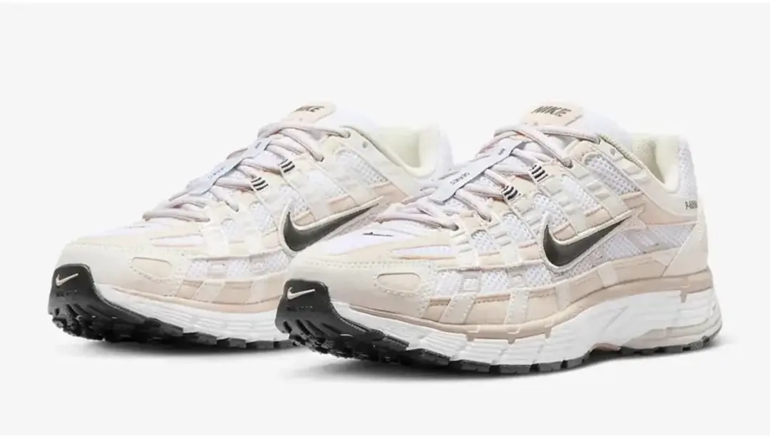 Nike P-6000 Dames Sportschoen - Wit - EU 44.5 - afbeelding 3 van 6
