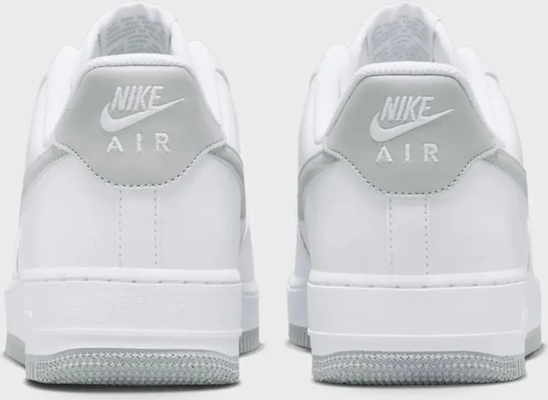 Nike Air Force 1 '07 FJ4146-100 Sneakers - Lichtgrijs/Wit - afbeelding 5 van 6