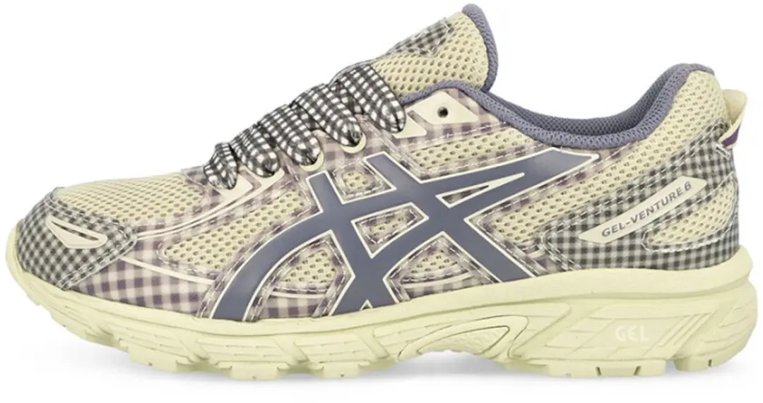 ASICS Gel-Venture 6 Story mfg. Vanilla Violet Quartz Gingham