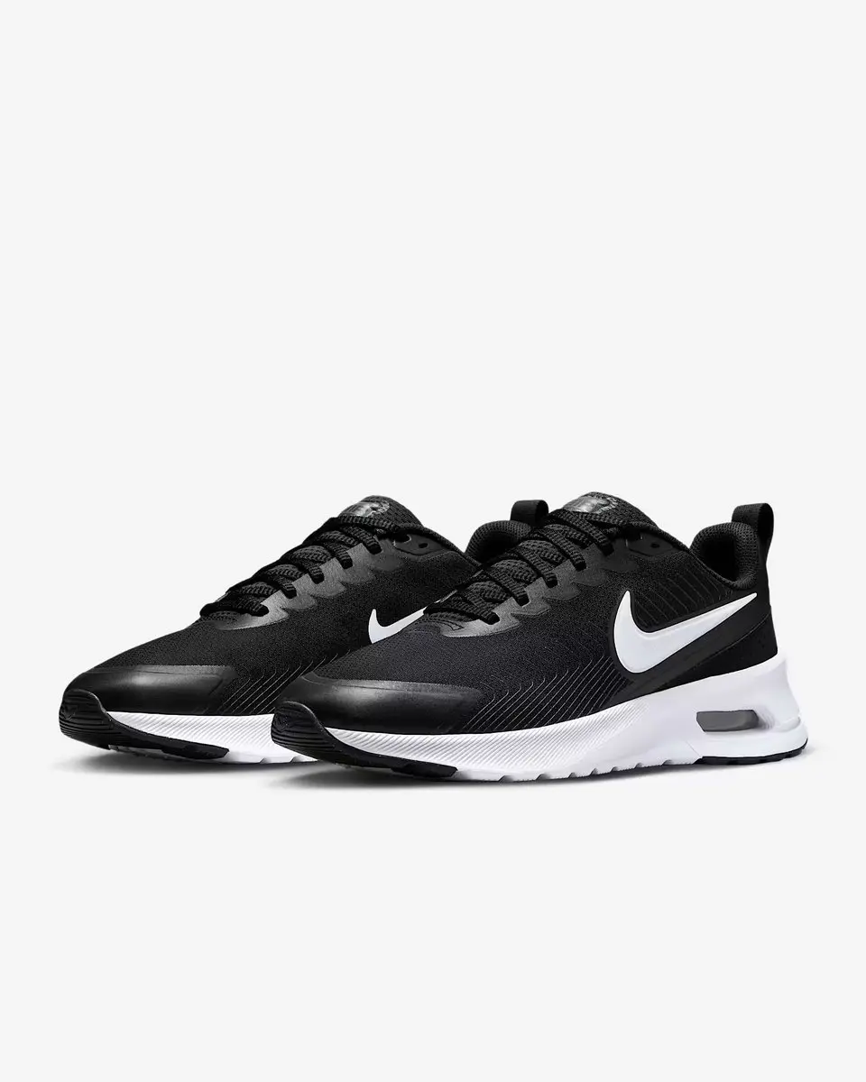 Nike Air Max Nuaxis Sneakers 001 - 45 - Zwart/Wit - afbeelding 6 van 6