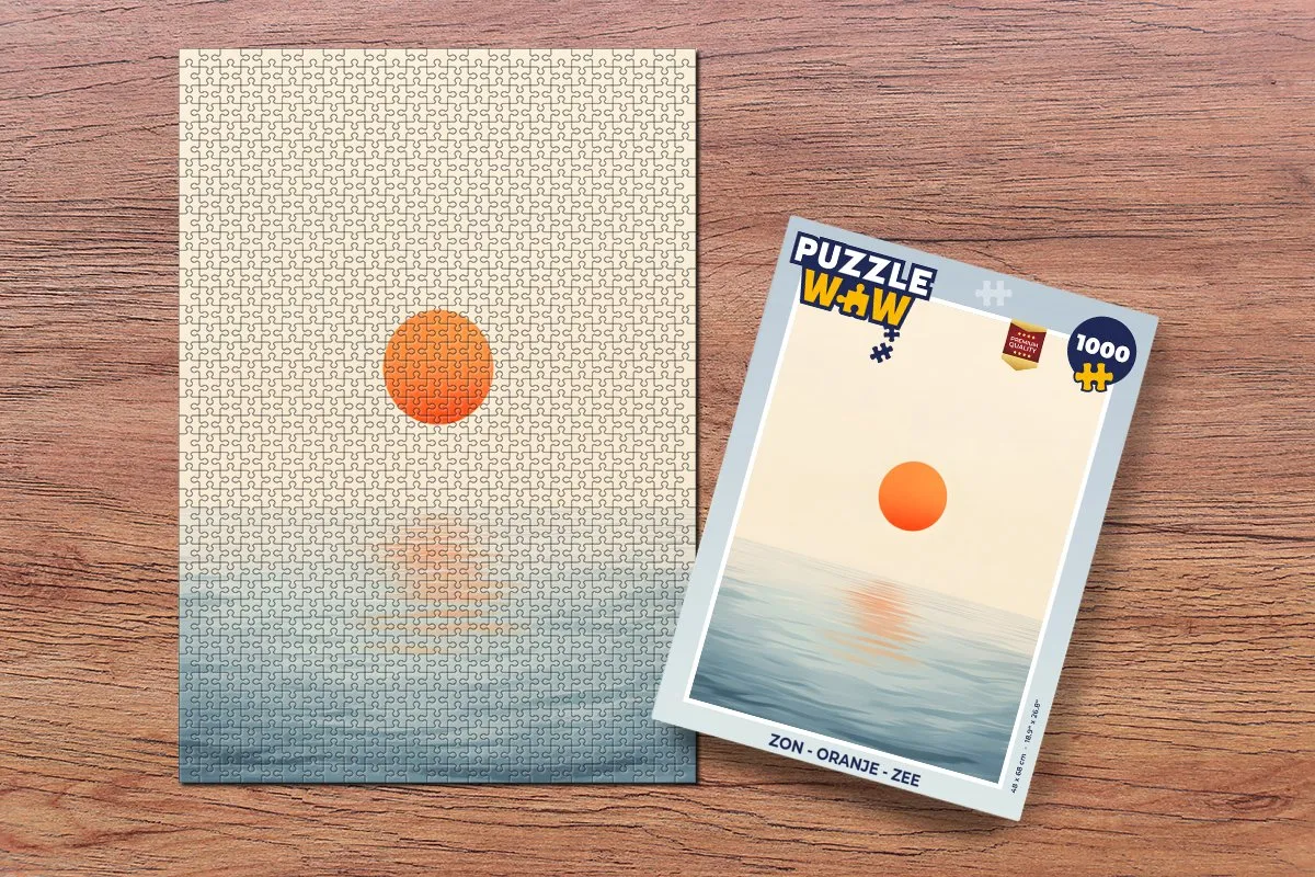 PuzzleWow Legpuzzel 1000 Stuks - Zon & Zee