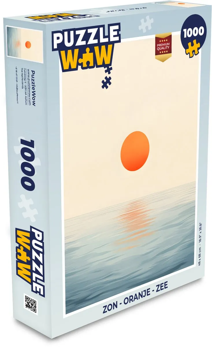 PuzzleWow Legpuzzel 1000 Stuks