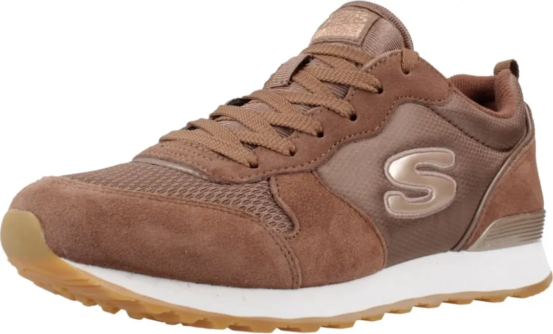 Skechers Og 85 Goldn Gurl Dames Sneakers - Donkerbruin