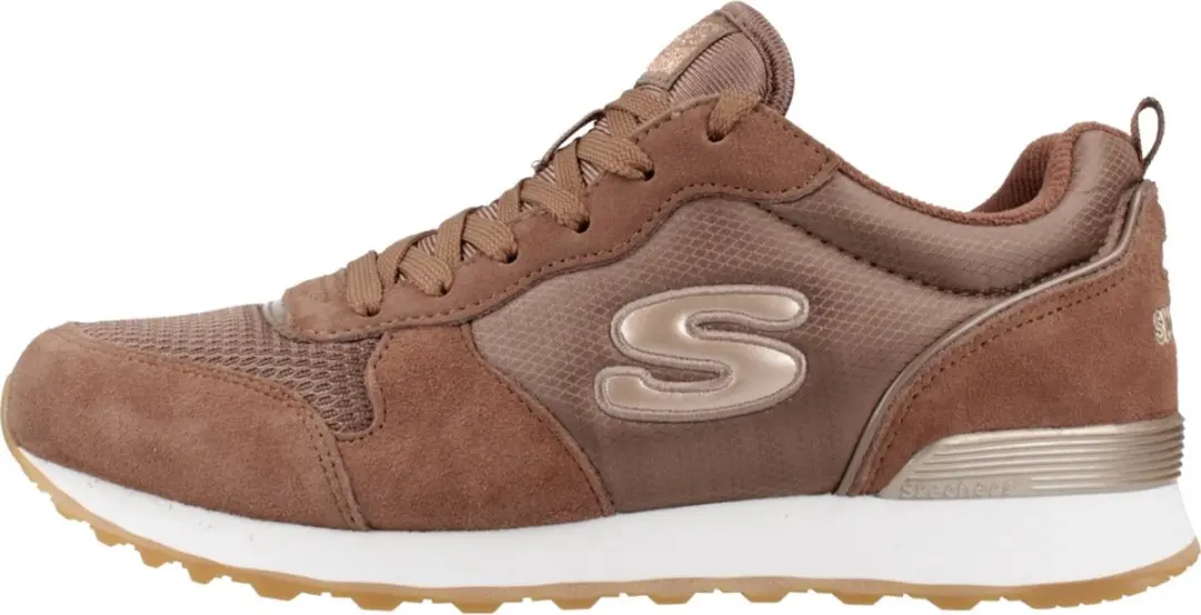 Skechers Og 85 Goldn Gurl Dames Sneakers - Donkerbruin
