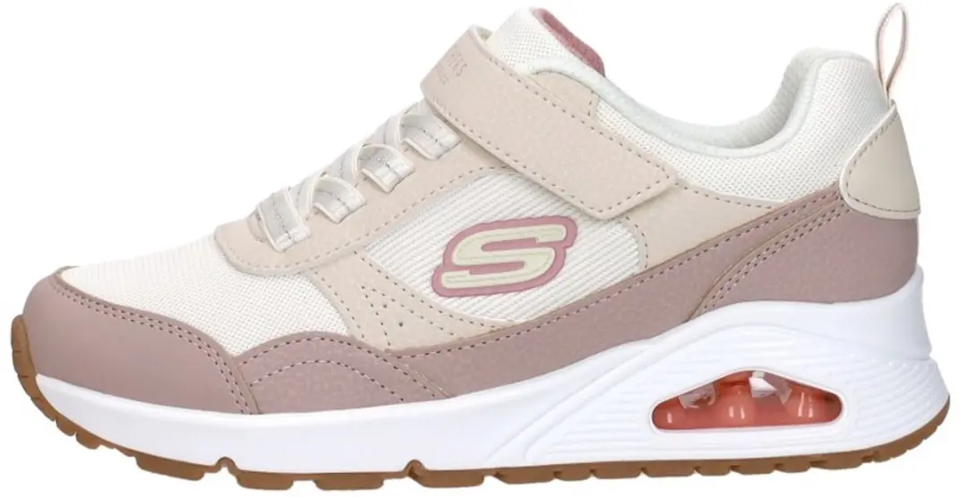 Skechers Uno Mesh Pop Sneakers - Beige - afbeelding 2 van 6