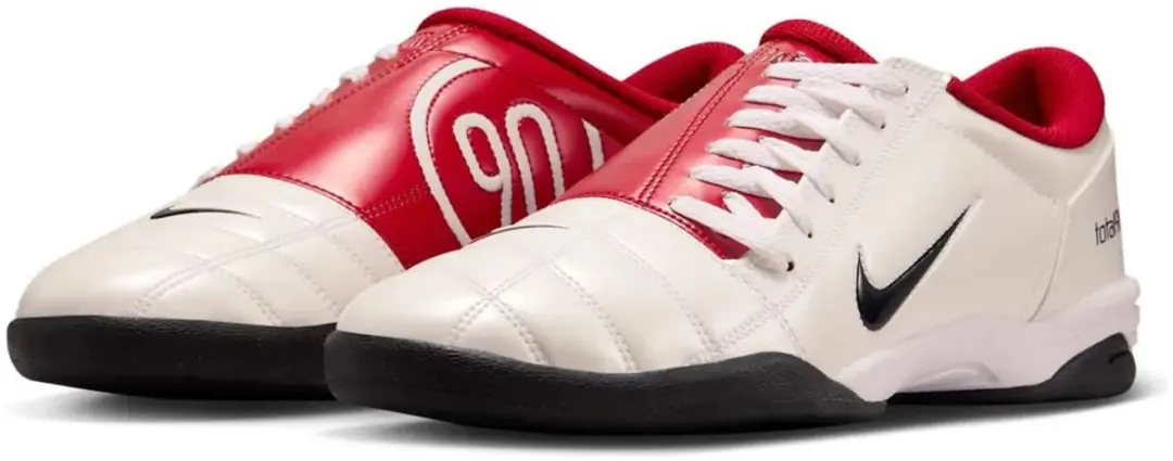 Nike Total 90 3 HQ2851-100 Sportschoenen - 44 - Wit/Rood/Zwart - afbeelding 3 van 6