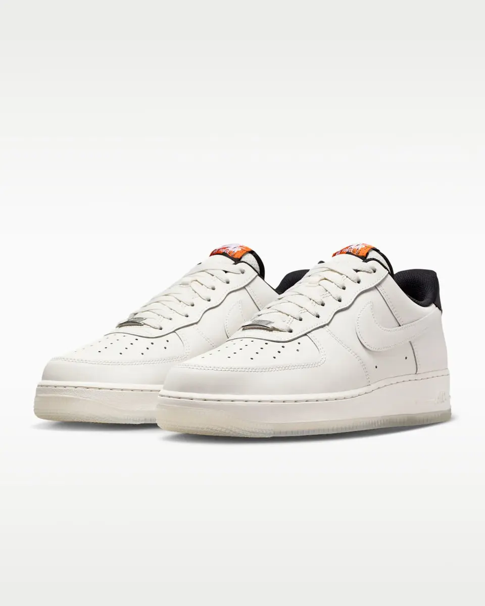 Nike Air Force 1 '07 Sneakers - Wit/Zwart - afbeelding 3 van 6